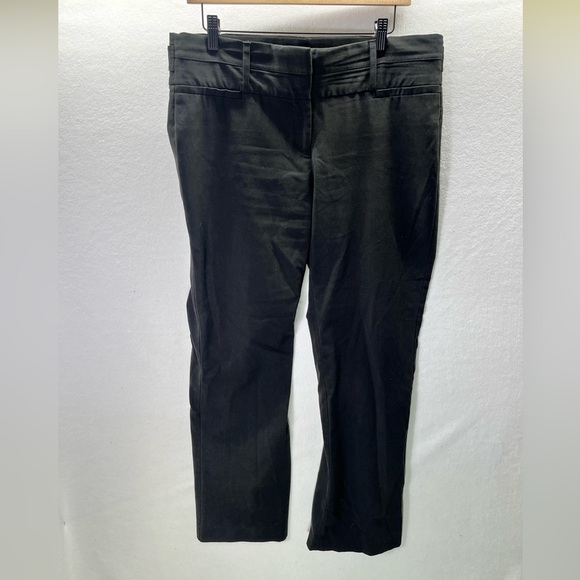 Maurices Straight Leg Black Dress Pants Womens 11/12 Stretch Casual Office 1967 - Picture 1 of 10